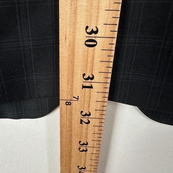 Loro Piana Jaguar Winter Tasmanian Sport Coat Men 42R (52 EUR) Black Check 3 Btn - Picture 11 of 16